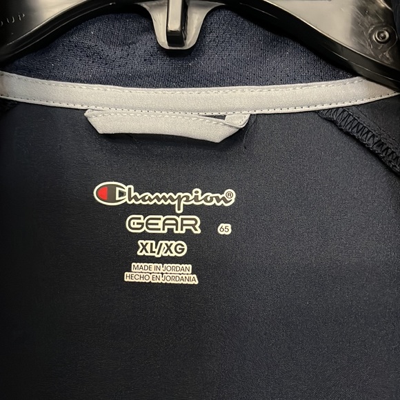 Champion Men’s Performance Light Weight Jacket NWT XL Navy Blue - Picture 3 of 12